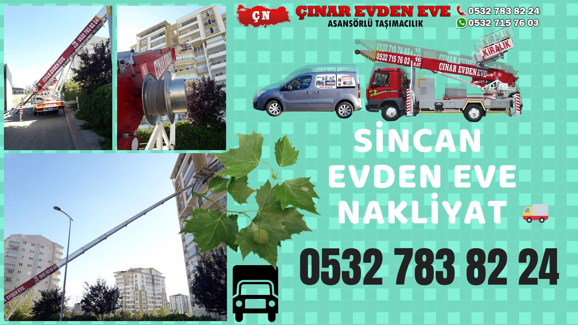 Ankara Sincan Fatih sincan ev eşya taşımacılığı, sincan evden eve 0532 715 76 03