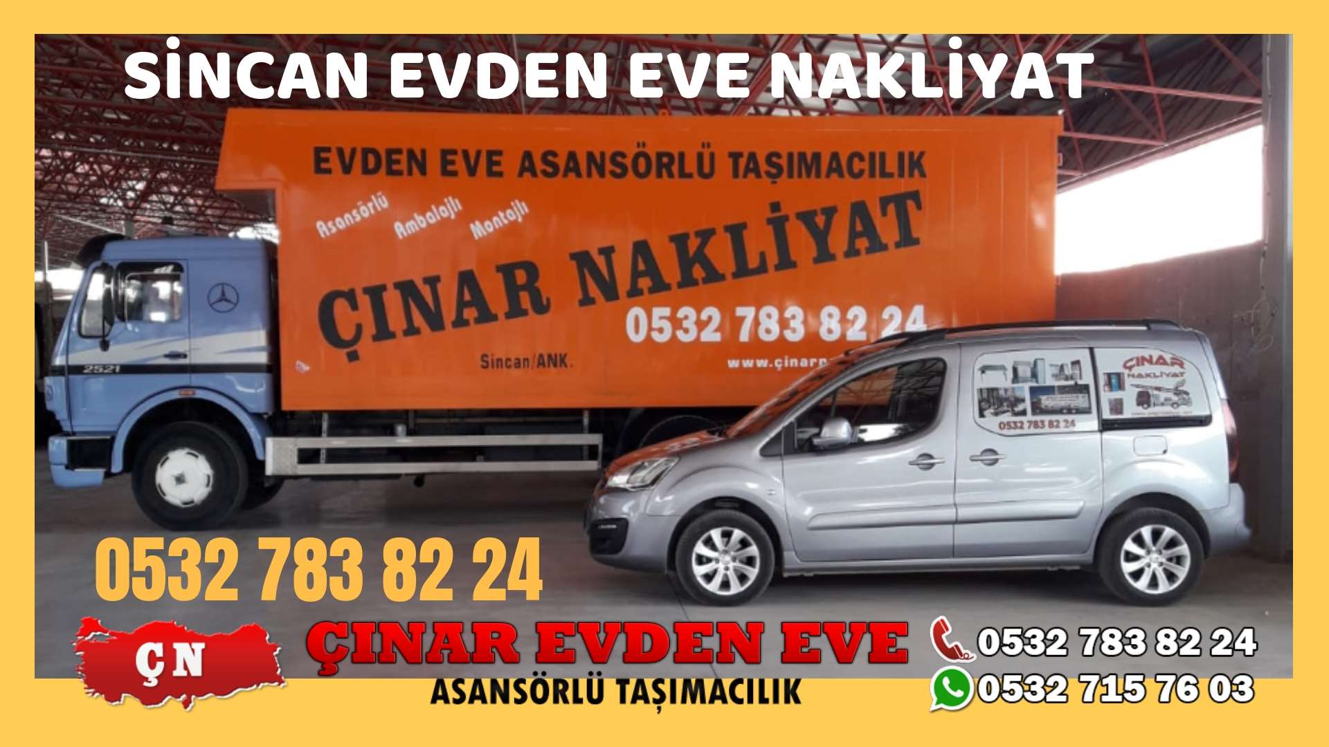 Ankara Elvankent Evden eve ev taşıma sincan nakliye fiyatları 0532 715 76 03