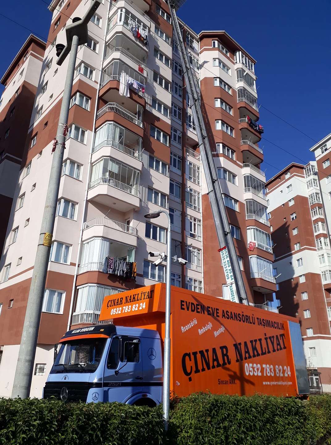 Ankara Sincan Fatih Evden eve modüler kiralık asansör 0532 715 76 03