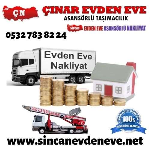 Ankara Yenikent Sincan Evden Eve Asansörlü Nakliyat sincanevdeneve.net 0532 715 76 03